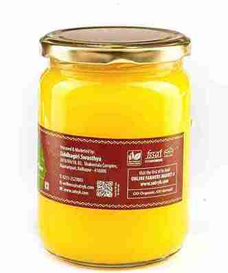 Organic A2 Cow Ghee Siddhagiri Naturals-450 g