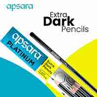 Apsara Platinum Pencil Dark