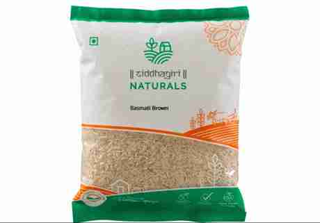 Basmati Brown Rice Siddhagiri Naturals-5 Kg