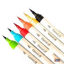 Camel Brush Pens 6 Shades