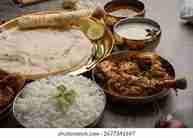 Chicken Rassa (6 pc) + 2 Bhakari + Rice + Pap