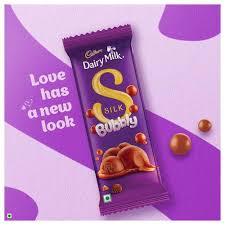 Dairy Milk Silk Bubbly Chocolate-112 g