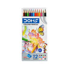 DOMS Colour Pencils - 12 Shades