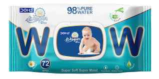 DOMS Wowper Baby Wipes - 72 Pcs