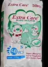 Cotton Extra Care Baby Diaper - SMALL (50 pcs