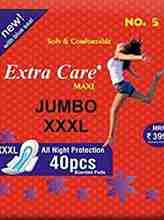 Jumbo Extra Care Maxi Pads - 40 pcs