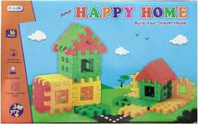 Toy Fun Happy Home Build Your Dream House