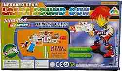 Infrared Beam Laser Sound Gun with Flashing L
