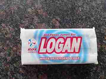 Logan White Detergent Cake Soap-280 gm