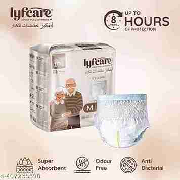 Lyfcare Classic Pull-Up Pants - Medieum (10 P