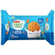 Britania Nutrichoic Oats Milk Almond Bisc-75g