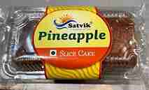 Satvik Pineapple Slice Cake - 250 gm