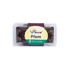 Satvik Plum Slice Cake - 250 gm