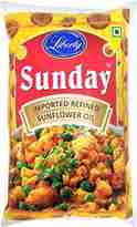 Sunday Refined Sunflower Oil Pouch - 1 L