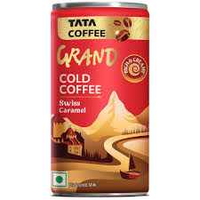 Tata Cold Coffee Grany Caramel Flavour - 180 