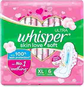 Ultra Whisper Skin Love Soft XL+ 6 Units