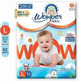 Wowper Baby Diapers Pant LARGE-62 Pcs