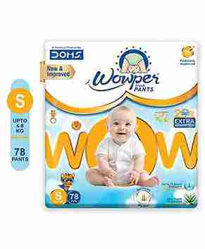 Wowper Baby Diapers Pant SMALL-78 Pcs