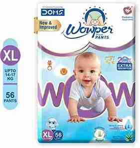 Wowper Baby Diapers Pant XL-56 Pcs