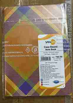 Youva Case Bound Note Book